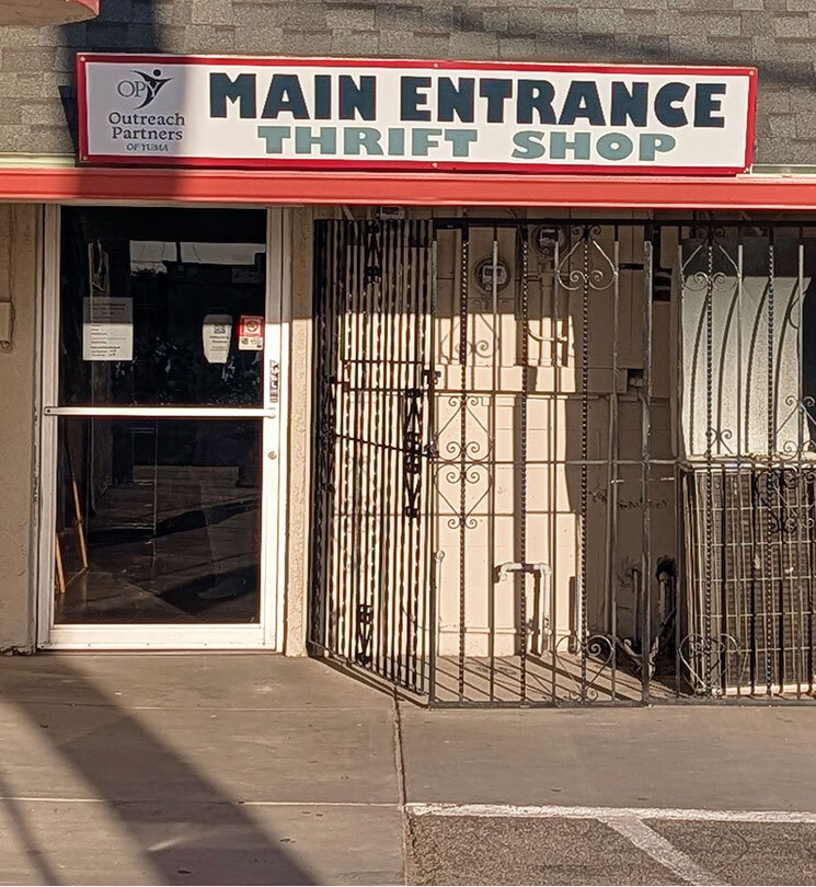 Main Entrance Thrift Shop